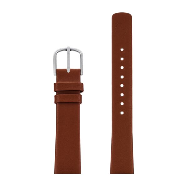 BROWN LEATHER STRAP 16 MM / 34 MM WATCH