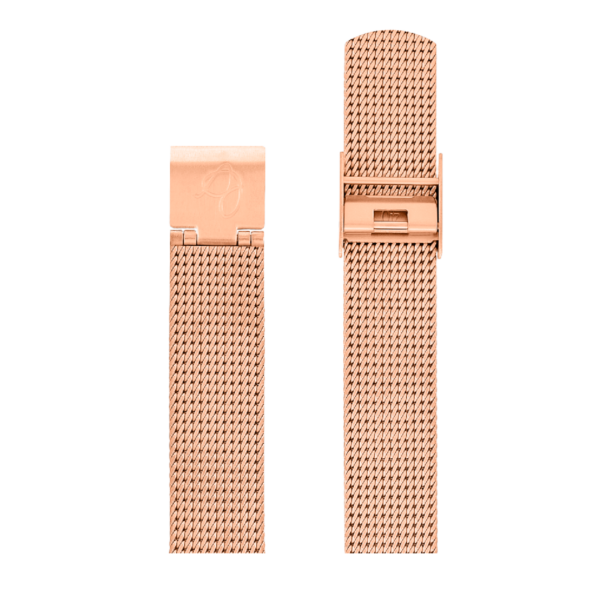 MATT ROSE GOLD MESH BAND 16 MM / 34 MM WATCH
