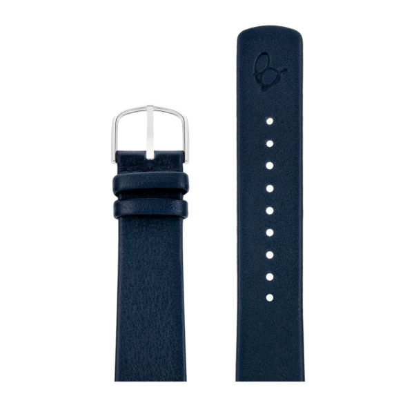 OXFORD BLUE LEATHER STRAP 20 MM / 40 MM WATCH