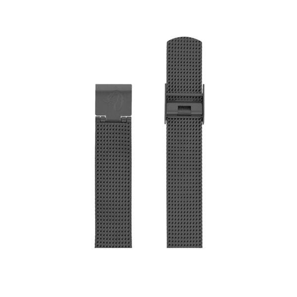 MATT GREY MESH BAND 16 MM / 34 MM WATCH