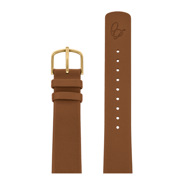 BROWN PAMPAS LEATHER STRAP 20 MM / 40 MM WATCH