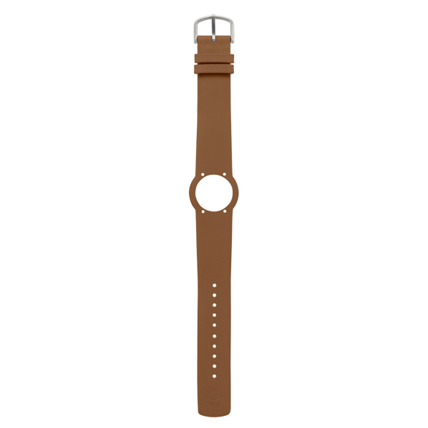 BARENIA BROWN LEATHER STRAP 20 MM