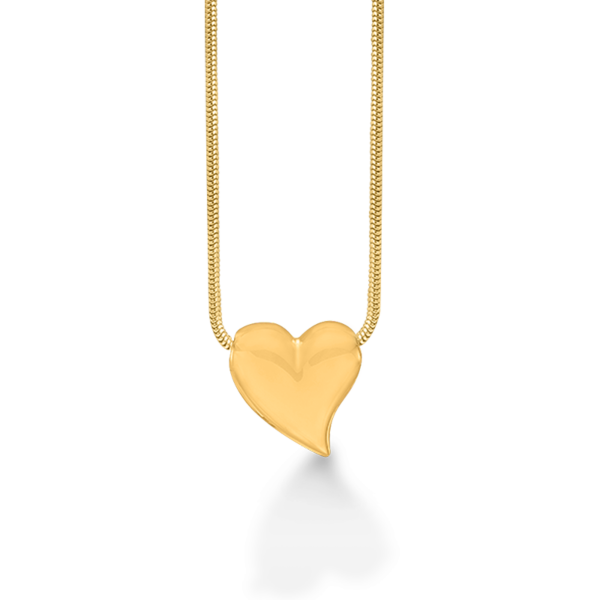 Colgante en bruto con cadena