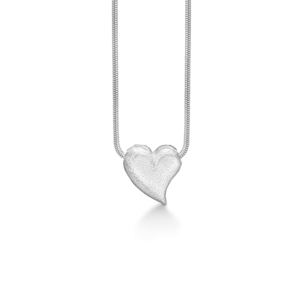 Colgante en bruto con cadena