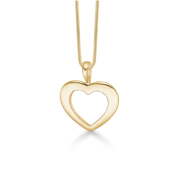 Colgante en forma de corazón 