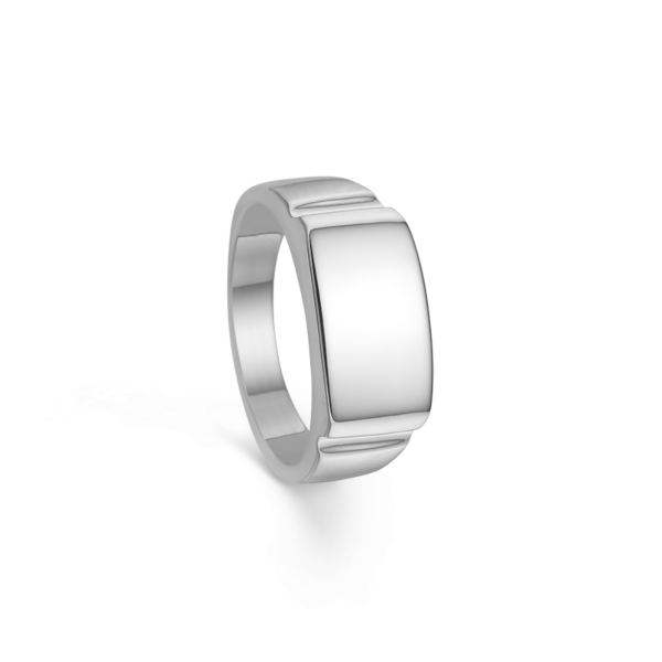 Anillo brillante para hombre 