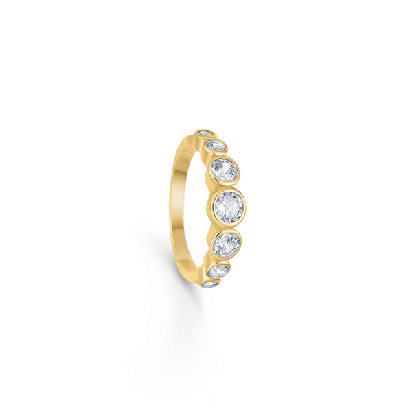 Anillo con circonia 