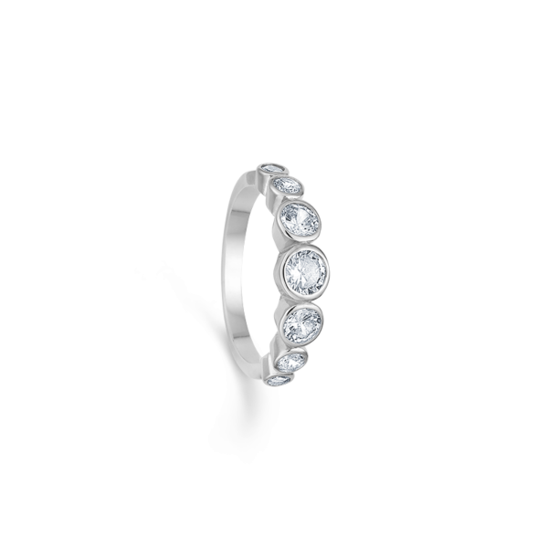 Anillo con circonia 