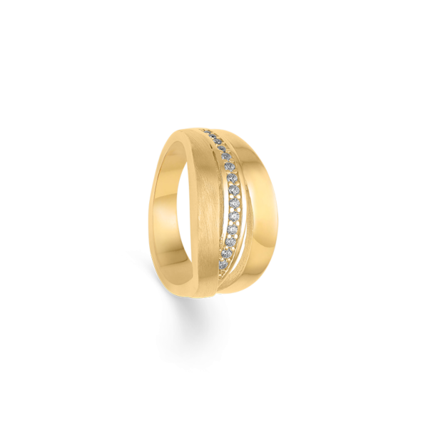 Anillo con circonia 