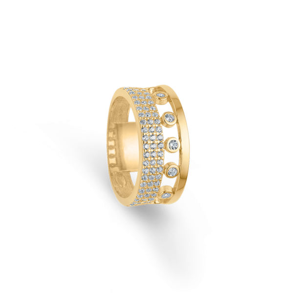 Anillo con circonia 