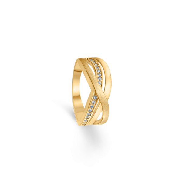 Anillo con circonia 