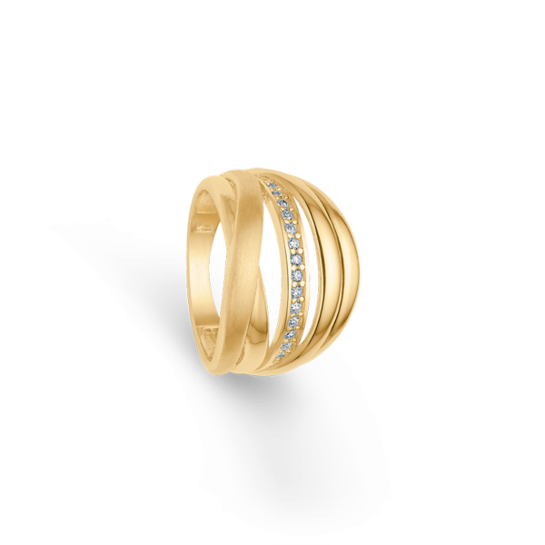 Anillo con circonia 