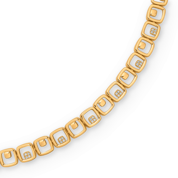 Collar con circonia 