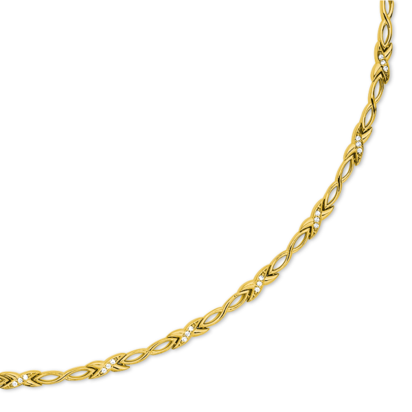 Collar con circonia 