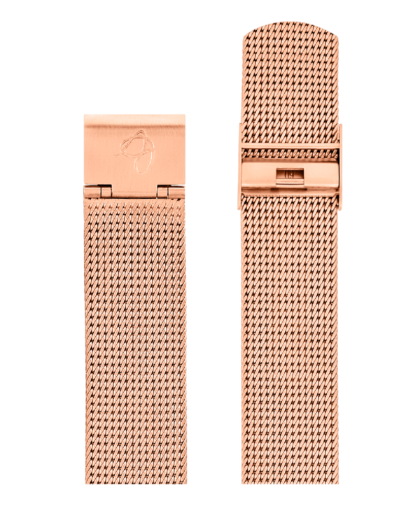 MATT ROSE GOLD MESH BAND 20 MM / 40 MM WATCH